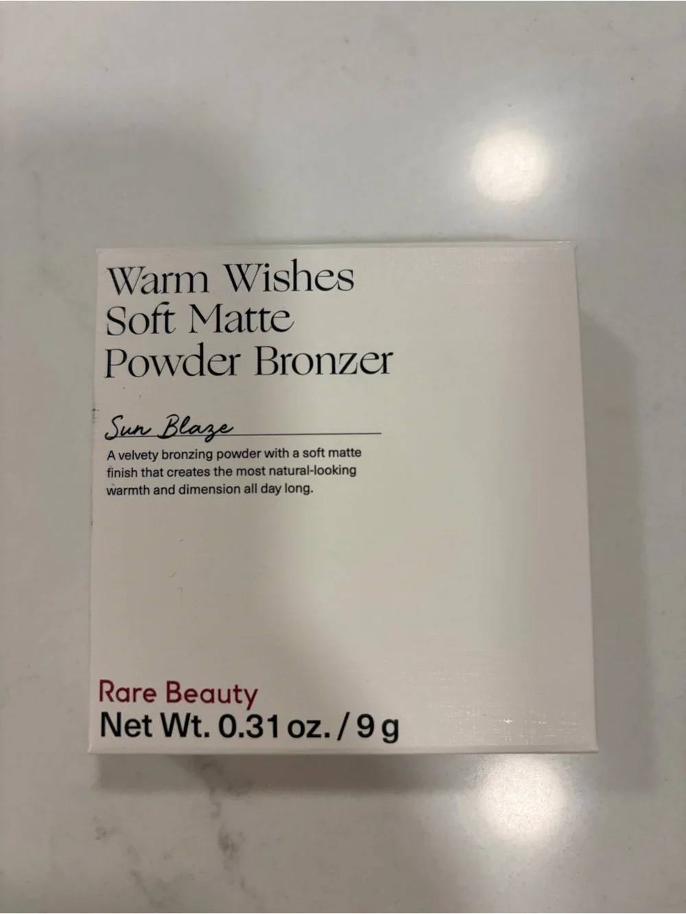 Rare Beauty Bronzer in “Sun Blaze”